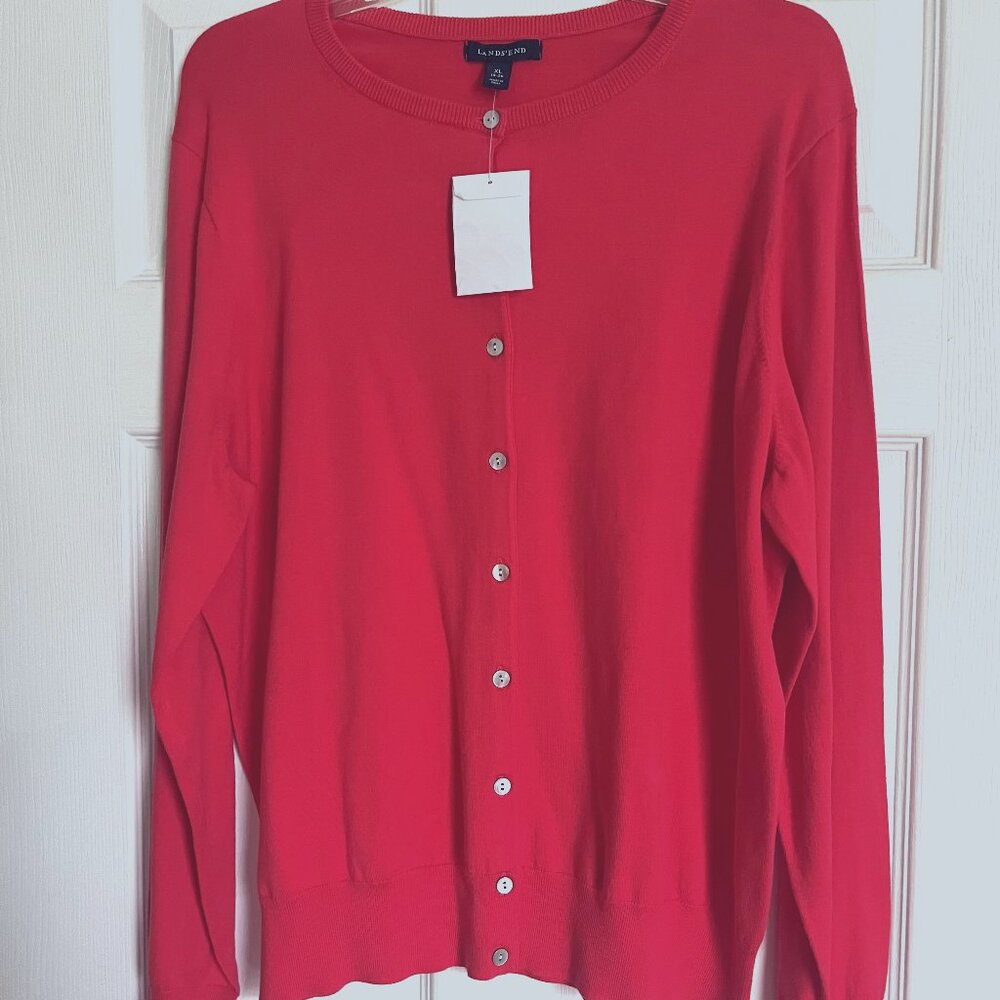Lands End Cardigan